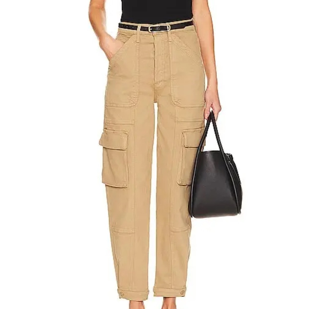 MOTHER The Curbside Cargo Flood Jeans - Size 29
